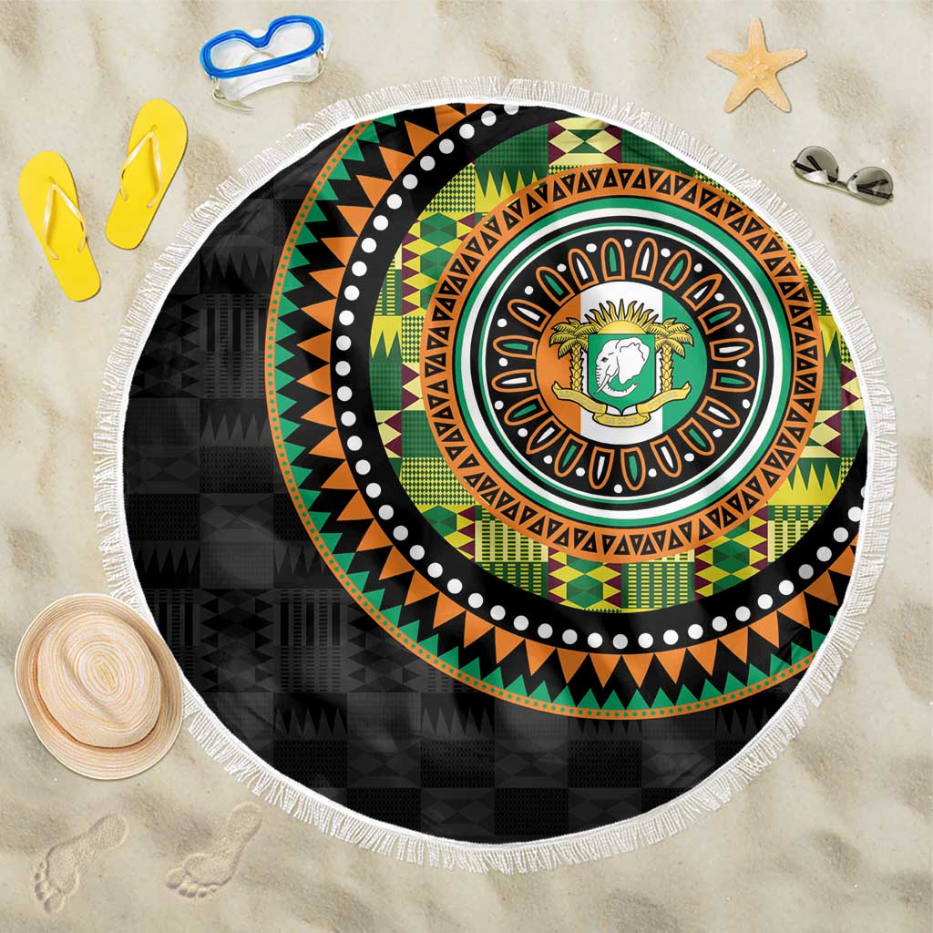 Ivory Coast Beach Blanket African Tribal Pattern