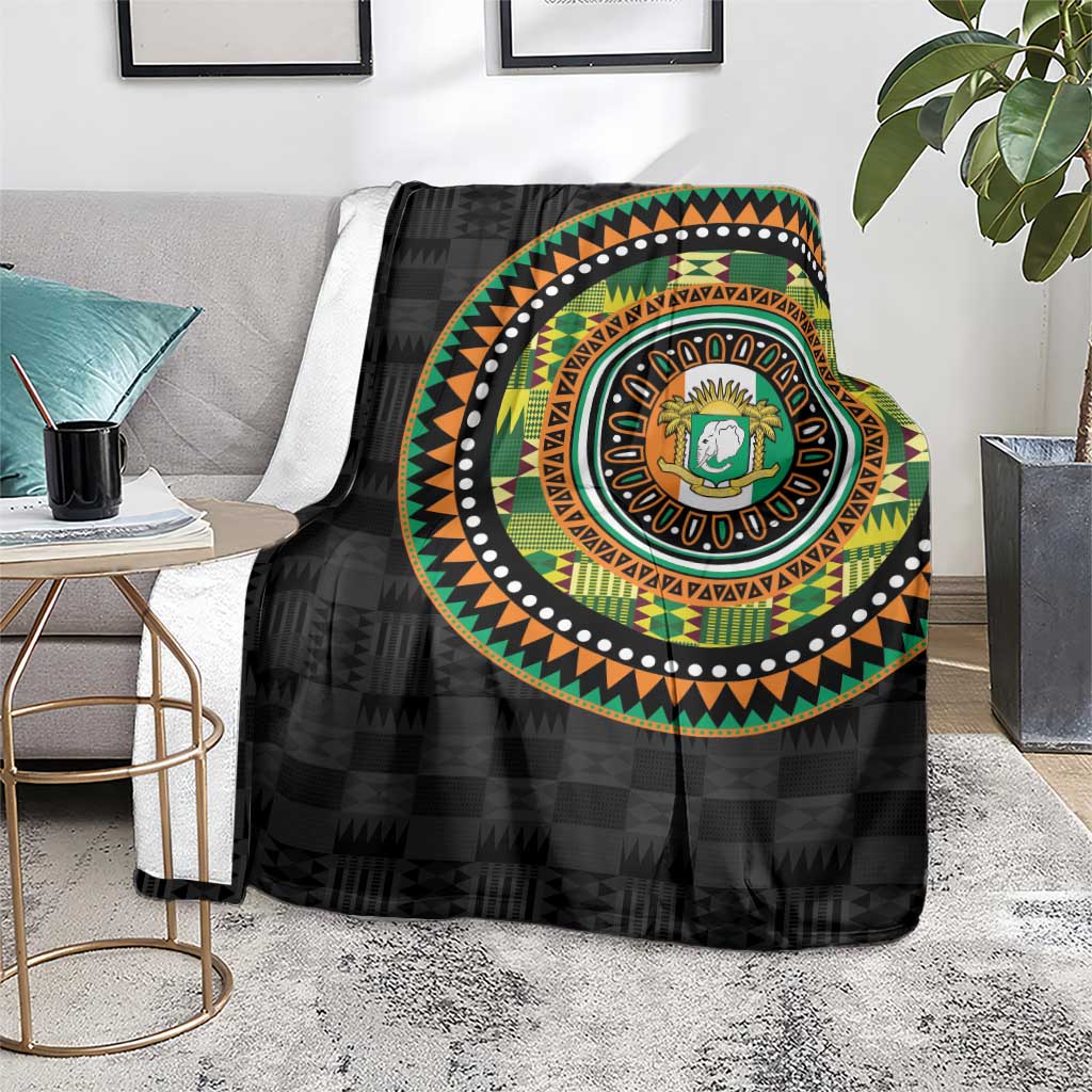 Ivory Coast Blanket African Tribal Pattern