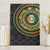 Ivory Coast Canvas Wall Art African Tribal Pattern