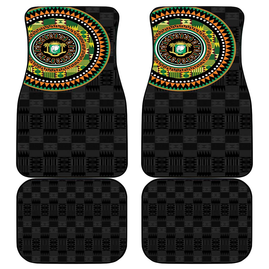 Ivory Coast Car Mats African Tribal Pattern