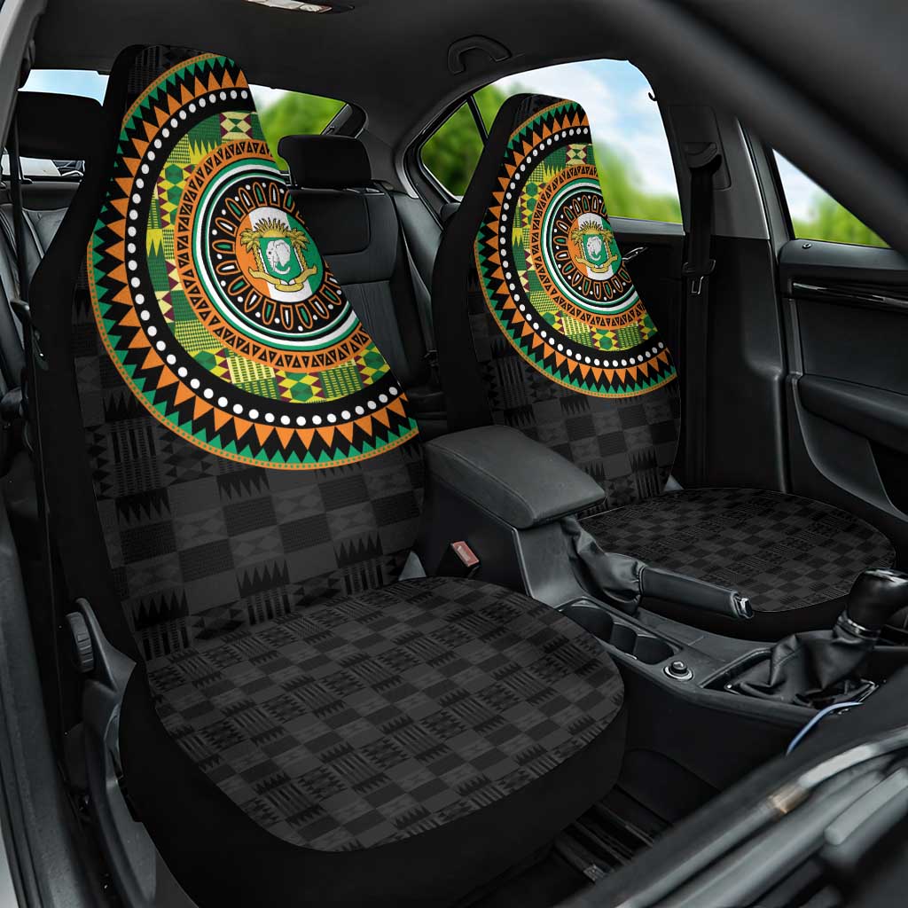 Ivory Coast Car Seat Cover African Tribal Pattern