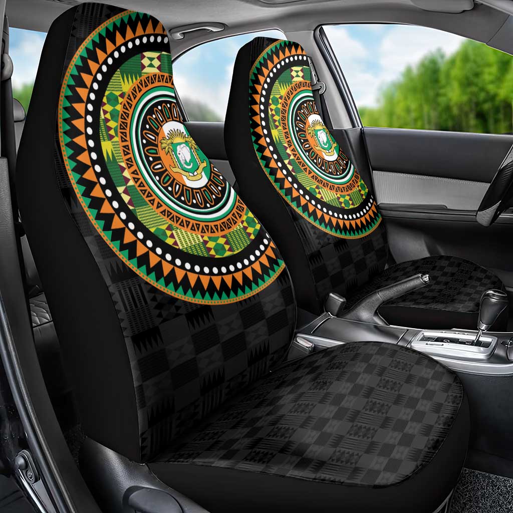 Ivory Coast Car Seat Cover African Tribal Pattern
