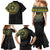 Ivory Coast Family Matching Mermaid Dress and Hawaiian Shirt African Tribal Pattern