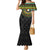 Ivory Coast Family Matching Mermaid Dress and Hawaiian Shirt African Tribal Pattern