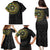 Ivory Coast Family Matching Puletasi and Hawaiian Shirt African Tribal Pattern