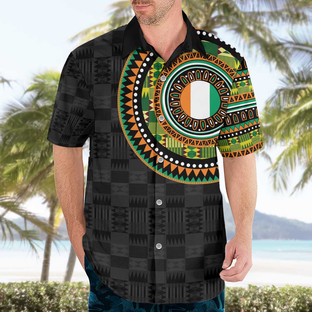 Ivory Coast Hawaiian Shirt African Tribal Pattern