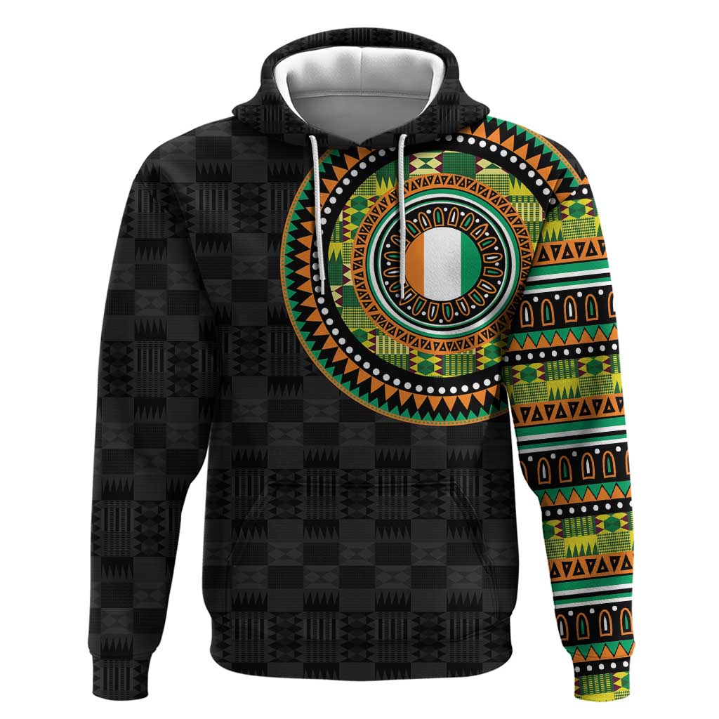 Ivory Coast Hoodie African Tribal Pattern