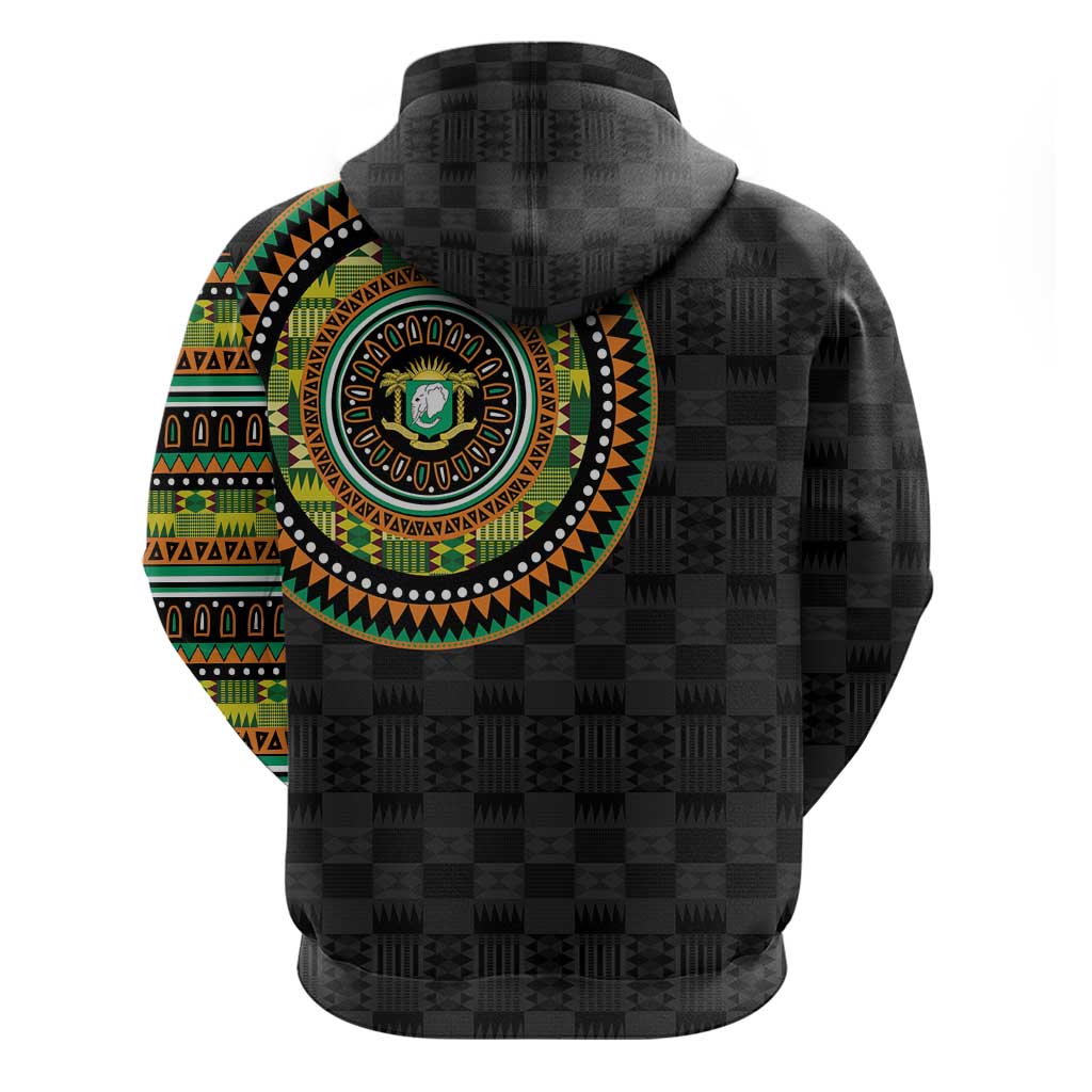 Ivory Coast Hoodie African Tribal Pattern