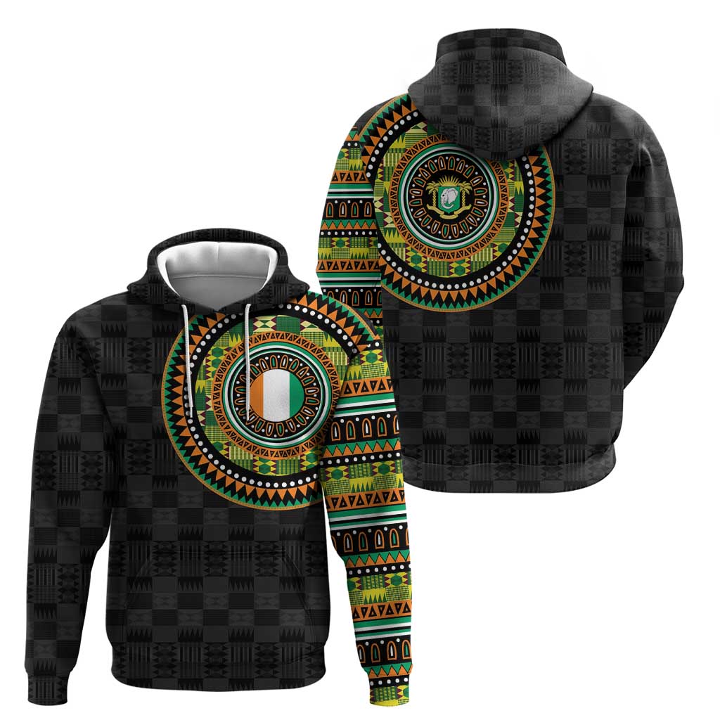 Ivory Coast Hoodie African Tribal Pattern