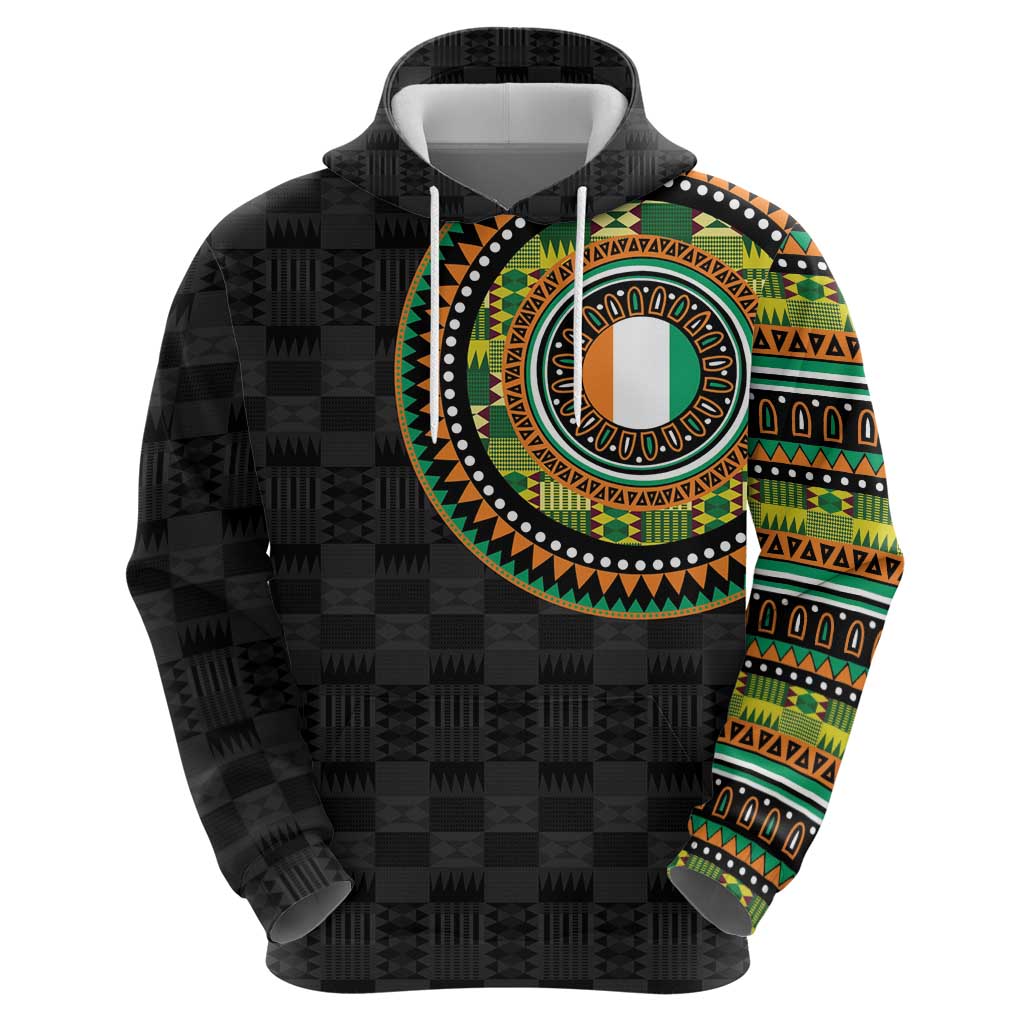 Ivory Coast Hoodie African Tribal Pattern