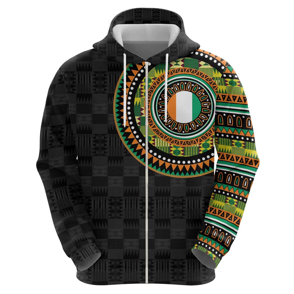 Ivory Coast Hoodie African Tribal Pattern