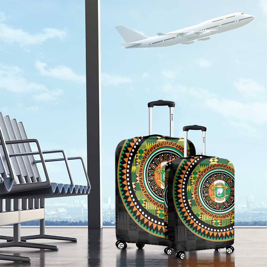 Ivory Coast Luggage Cover African Tribal Pattern