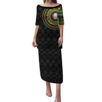 Ivory Coast Puletasi African Tribal Pattern