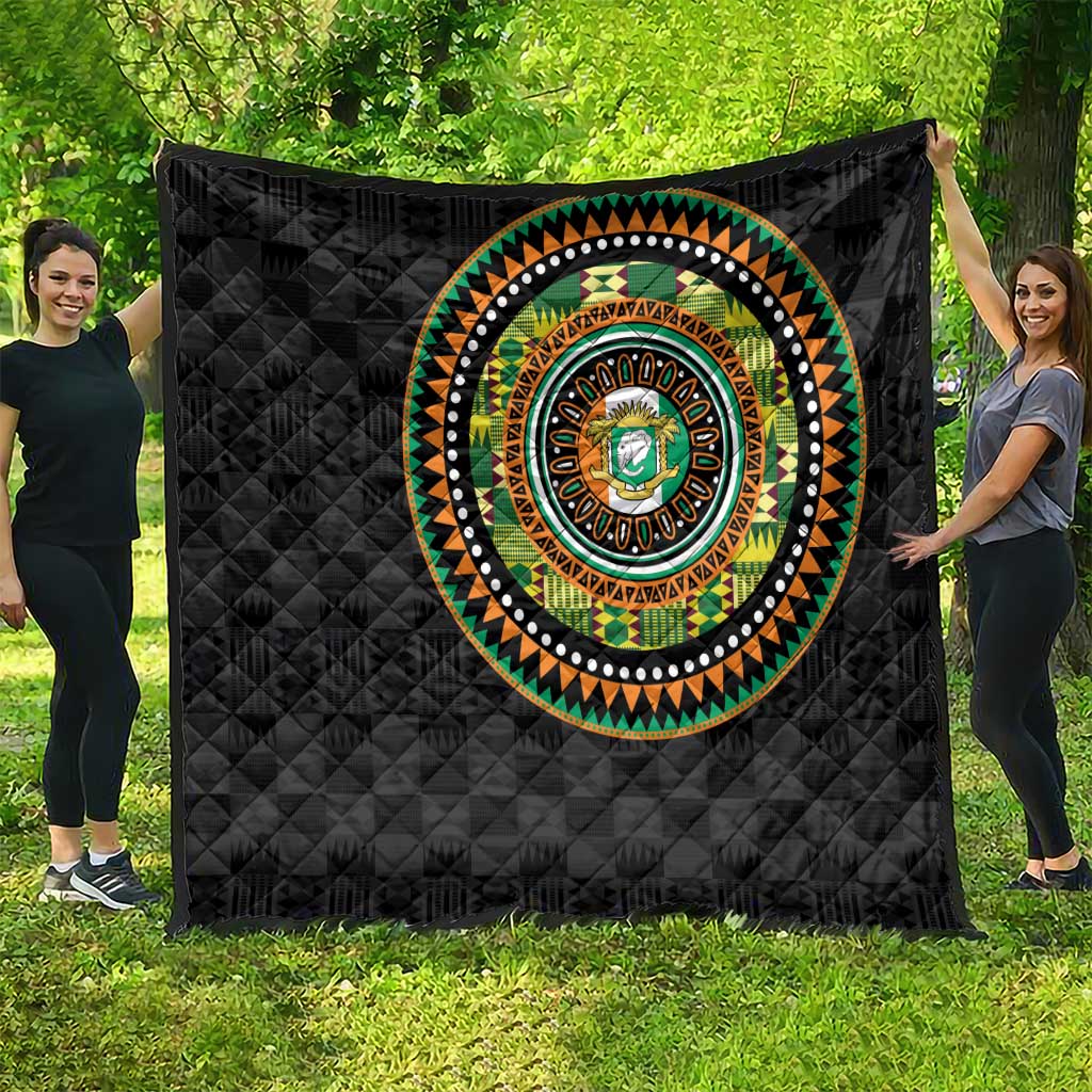 Ivory Coast Quilt African Tribal Pattern