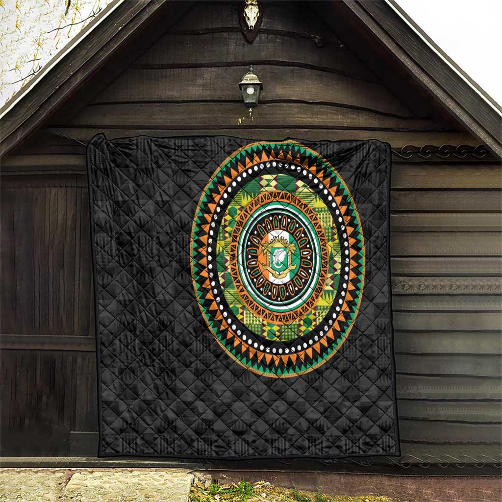 Ivory Coast Quilt African Tribal Pattern
