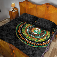 Ivory Coast Quilt Bed Set African Tribal Pattern