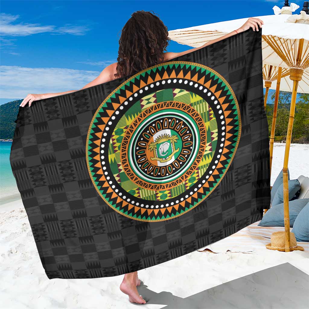 Ivory Coast Sarong African Tribal Pattern