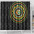Ivory Coast Shower Curtain African Tribal Pattern