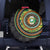 Ivory Coast Spare Tire Cover African Tribal Pattern