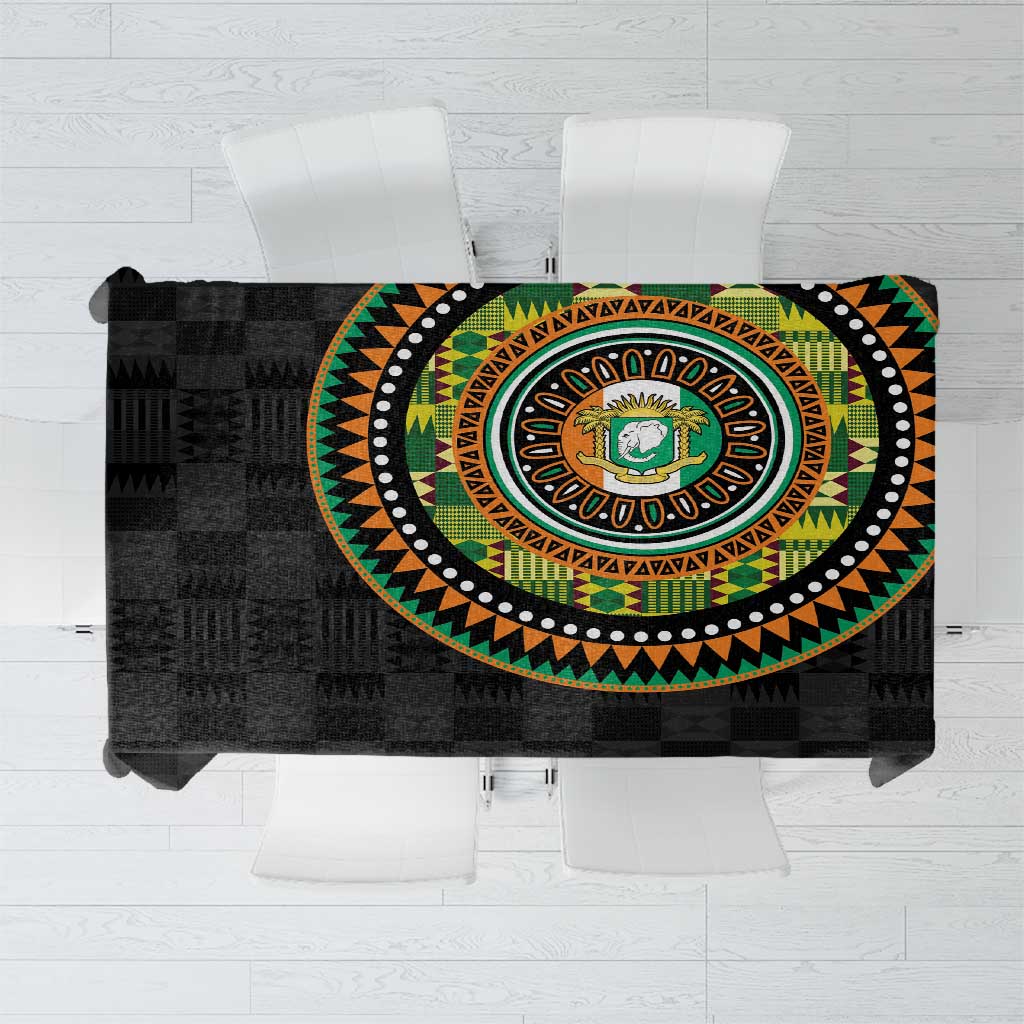 Ivory Coast Tablecloth African Tribal Pattern