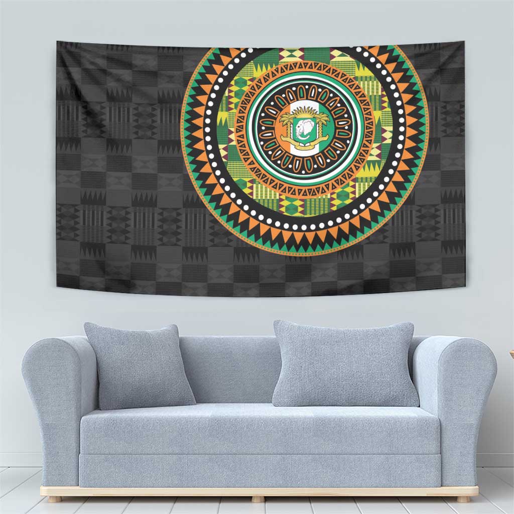 Ivory Coast Tapestry African Tribal Pattern