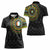 Ivory Coast Women Polo Shirt African Tribal Pattern
