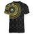 Ivory Coast Women V-Neck T-Shirt African Tribal Pattern