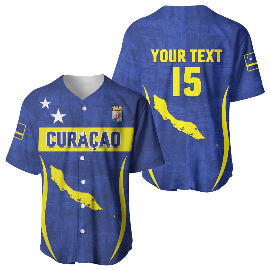 Custom Curacao Football 2026 Baseball Jersey Road to Glory