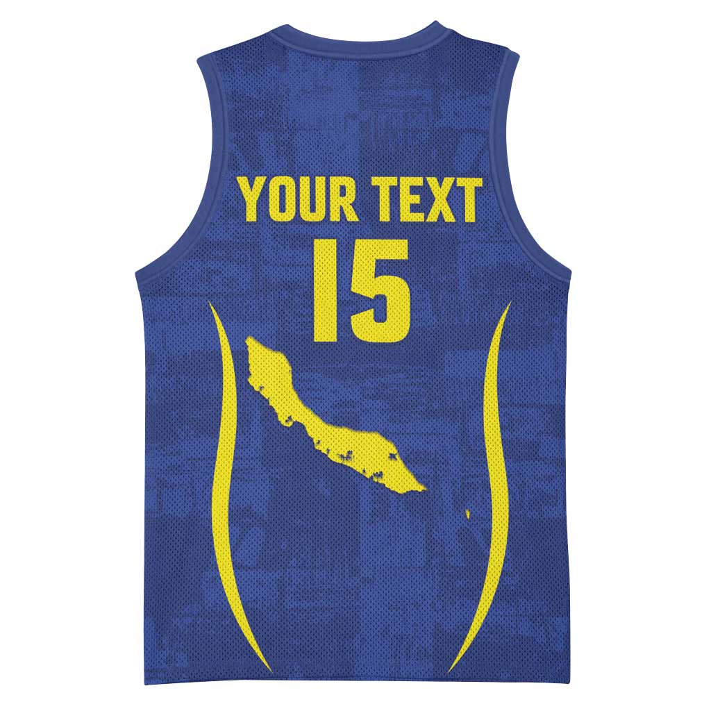 Custom Curacao Football 2026 Basketball Jersey Road to Glory