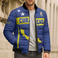 Custom Curacao Football 2026 Bomber Puffer Jacket Road to Glory