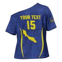 Custom Curacao Football 2026 Cross Shoulder Shirt Road to Glory