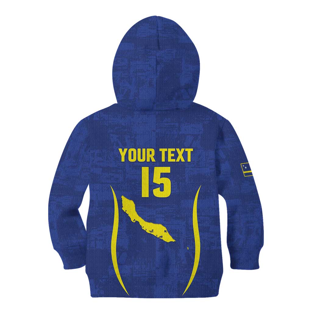 Custom Curacao Football 2026 Kid Hoodie Road to Glory