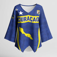 Custom Curacao Football 2026 Kimono Sleeve Blouse Road to Glory