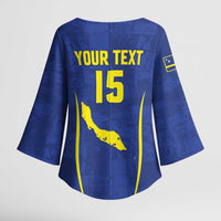 Custom Curacao Football 2026 Kimono Sleeve Blouse Road to Glory