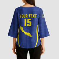 Custom Curacao Football 2026 Kimono Sleeve Blouse Road to Glory