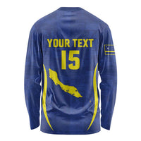 Custom Curacao Football 2026 Long Sleeve Shirt Road to Glory
