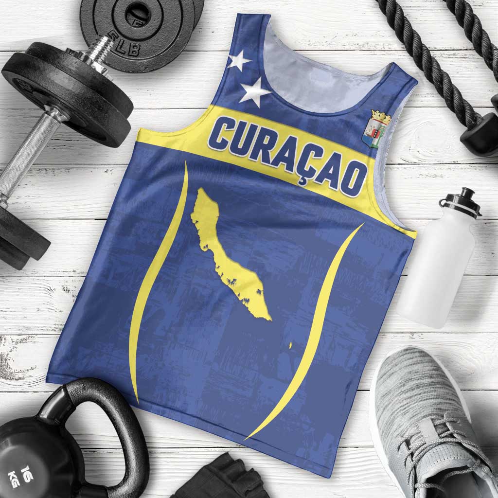 Custom Curacao Football 2026 Men Tank Top Road to Glory