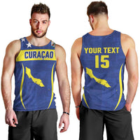 Custom Curacao Football 2026 Men Tank Top Road to Glory