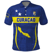 Custom Curacao Football 2026 Polo Shirt Road to Glory