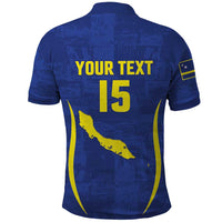 Custom Curacao Football 2026 Polo Shirt Road to Glory