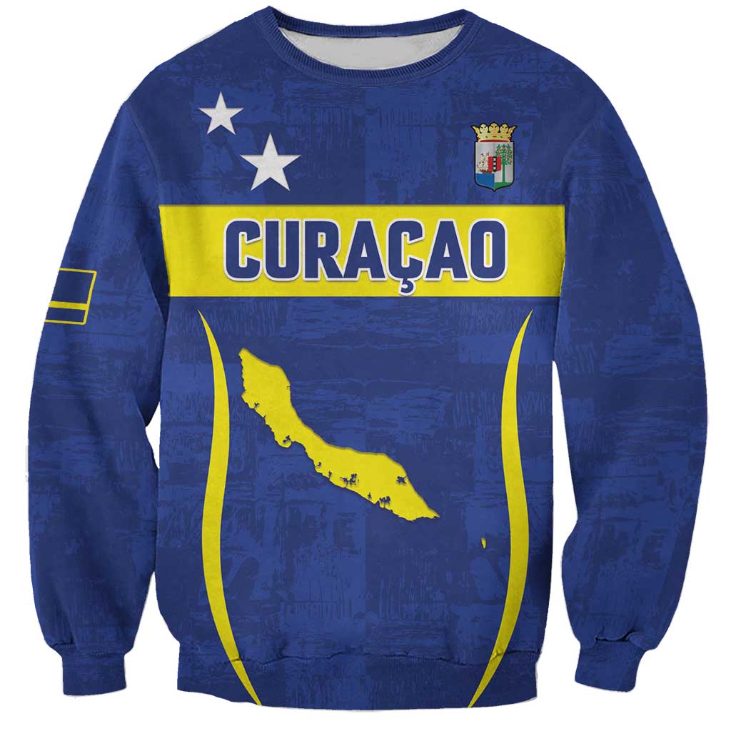 Custom Curacao Football 2026 Sweatshirt Road to Glory