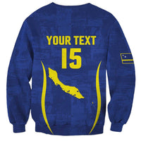 Custom Curacao Football 2026 Sweatshirt Road to Glory