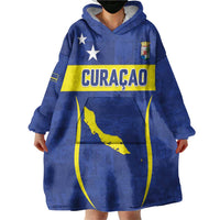 Custom Curacao Football 2026 Wearable Blanket Hoodie Road to Glory