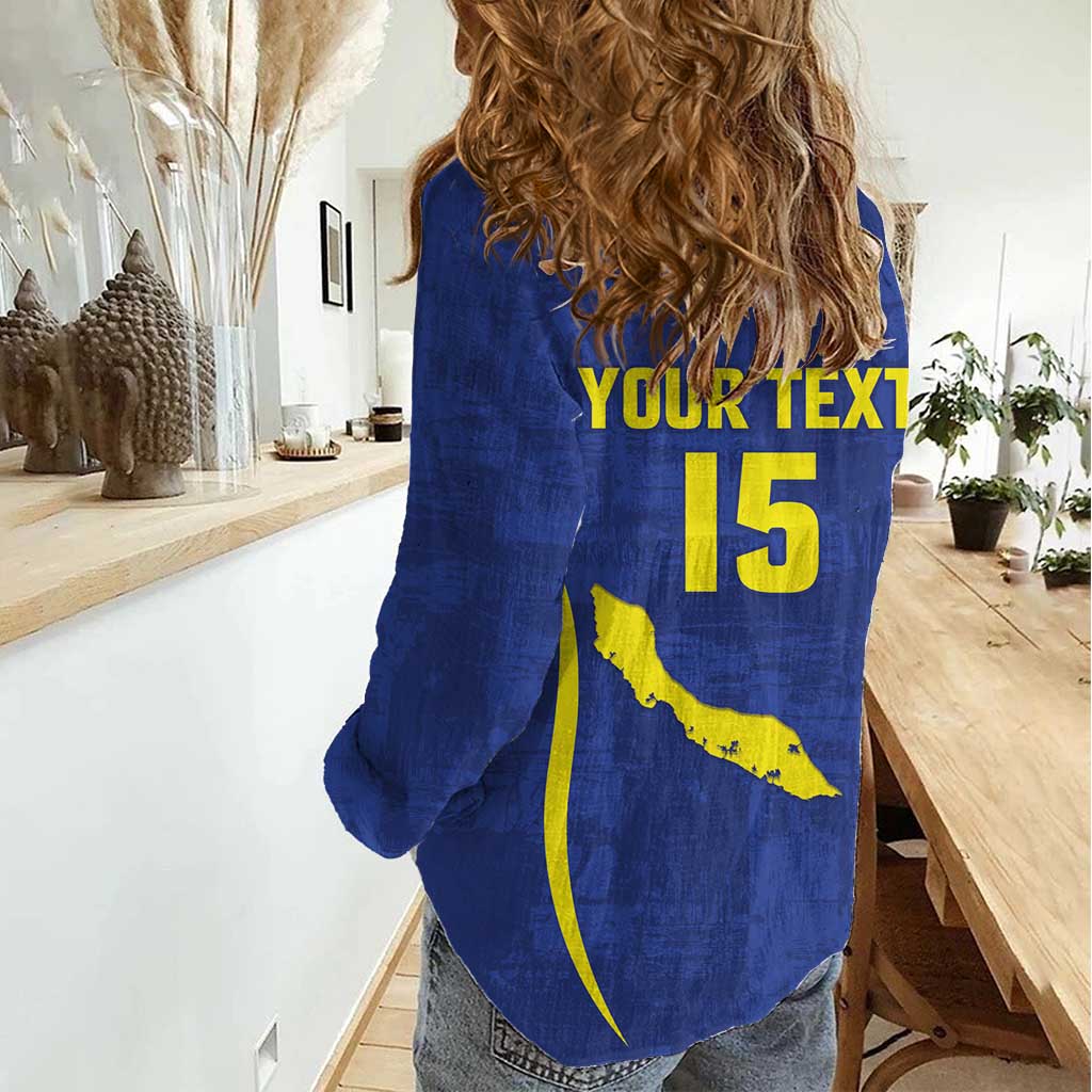Custom Curacao Football 2026 Women Casual Shirt Road to Glory