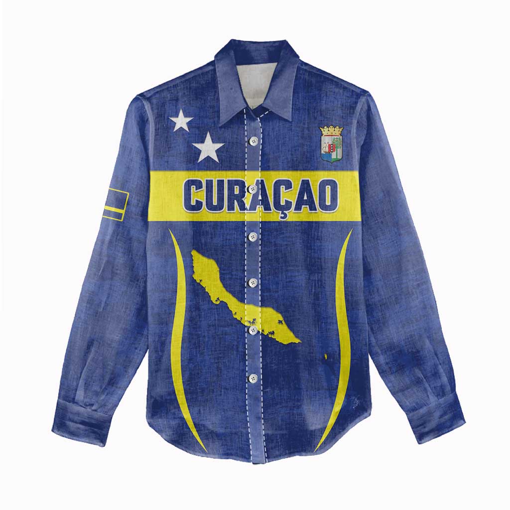 Custom Curacao Football 2026 Women Casual Shirt Road to Glory