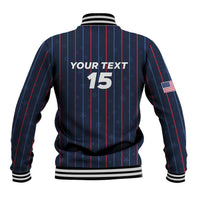 Custom USA Soccer 2026 Baseball Jacket Stars and Stripes Take the Field