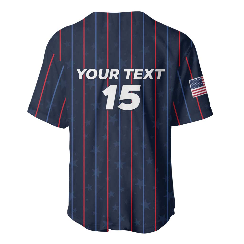 Custom USA Soccer 2026 Baseball Jersey Stars and Stripes Take the Field