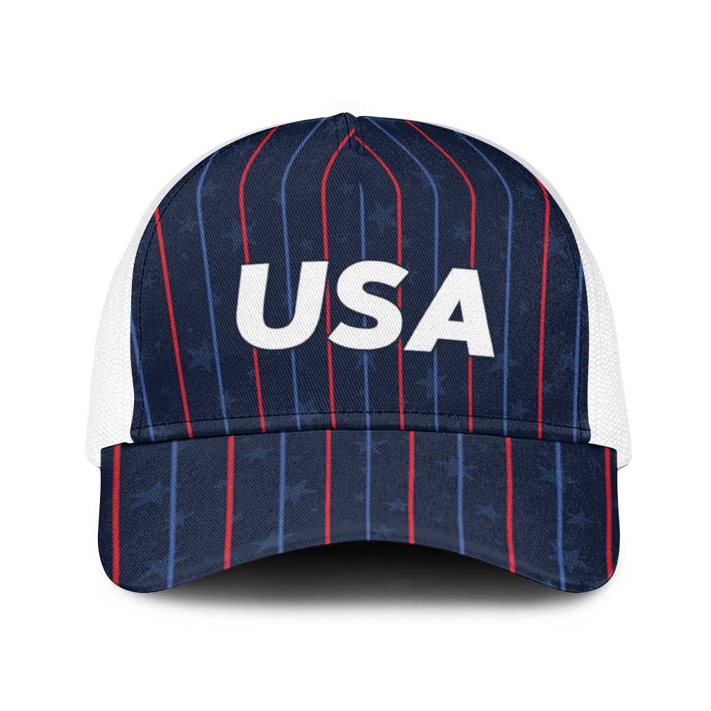 USA Soccer 2026 Baseball Net Cap Stars and Stripes Take the Field