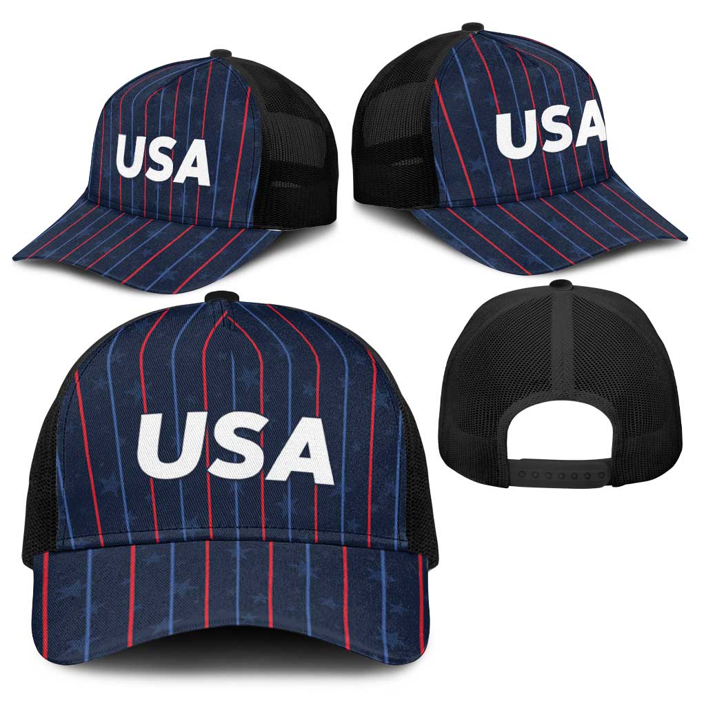 USA Soccer 2026 Baseball Net Cap Stars and Stripes Take the Field