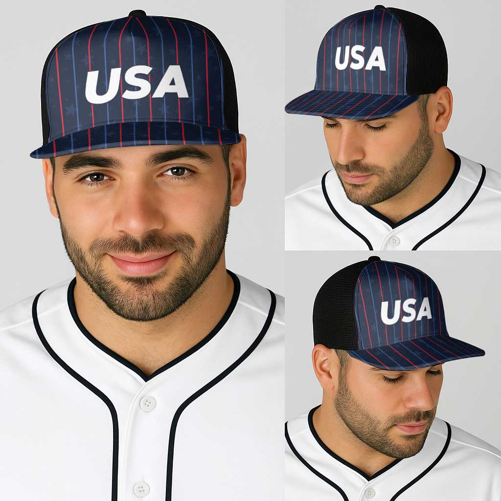 USA Soccer 2026 Baseball Net Cap Stars and Stripes Take the Field